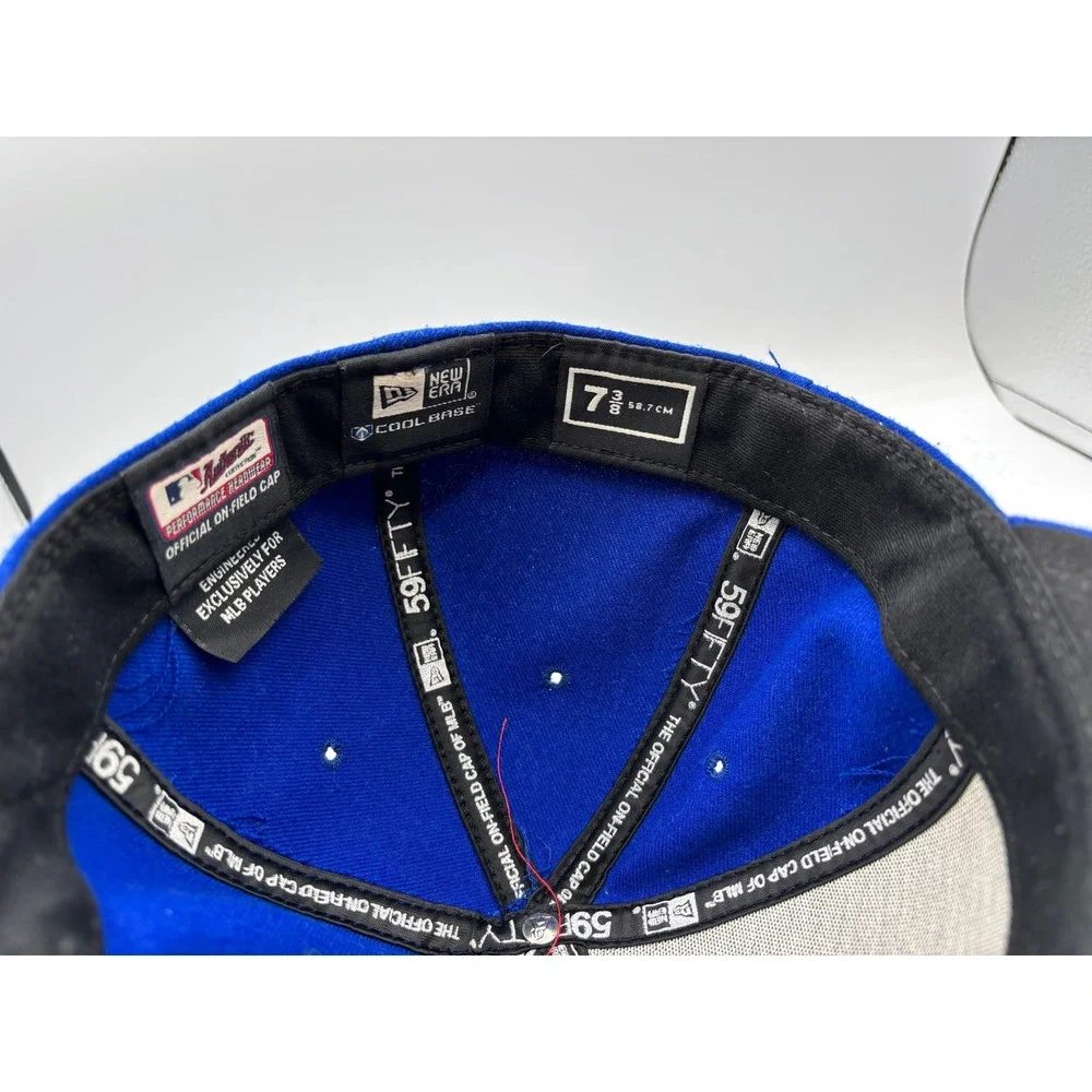 Kansas City Royals MLB New Era 59Fifty High Profile 7 3/8 Royal/White Fitted Hat